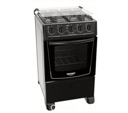 COCINA. DAKO AMAZONAS 4 H. C/T NEGRA