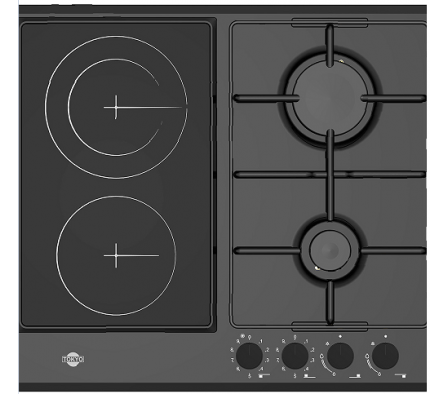 ANAFE TOKYO MUSA 2 GAS 2 VITRO