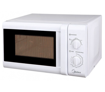 MICROONDAS MIDEA 20LTS PERILLA EASY WAVE BL