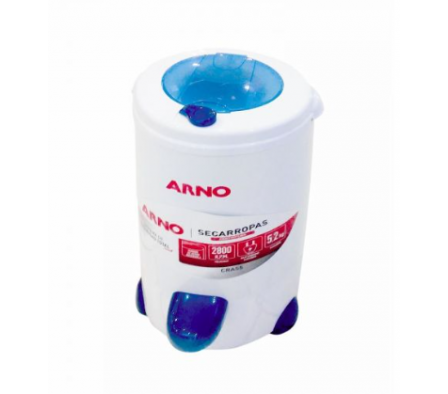 CENTRIFUGA DE ROPAS ARNO MOD CRA55 5.2 KGS BLANCO