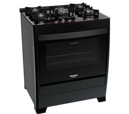COCINA DAKO SUPREME GLASS NEGRO 5H