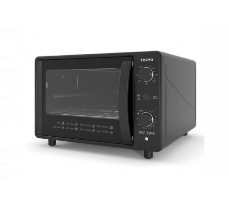 HORNO ELECTRICO TOKYO POP TIME 45LTS NEGRO 300GRADOS