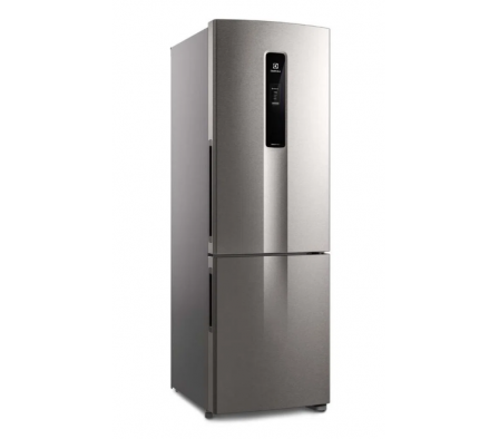 HELADERA ELECTROLUX IB44S 400 LTS INVERTER COMBINADO INOX