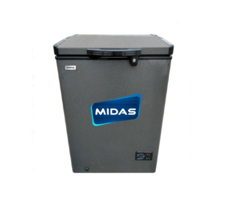 CONGELADOR MIDAS 130LTS NEGRO CEX