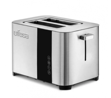 TOSTADORA UFESA DUO DELUX PANTALLA DIGITAL INOX 850W