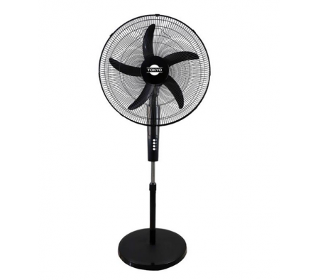 VENTILADOR DE PIE TOKYO FS20 20" NEGRO 3 VEL BASE REDONDA
