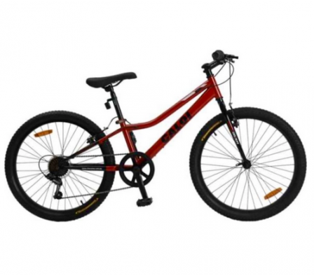 BICICLETA CALOI NEW RIDER ARO 20 6 VELOCIDADES ROJO