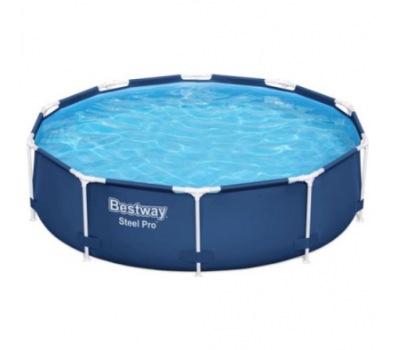 PISCINA REDONDA CON EST. 4.678LT. STEEL PRO SIN DEPURADOR. BESTWAY