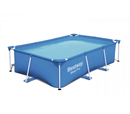 PISCINA RECTANGULAR C/EST. METALICA 2.300LT. S/ DEPURADOR. BESTWAY