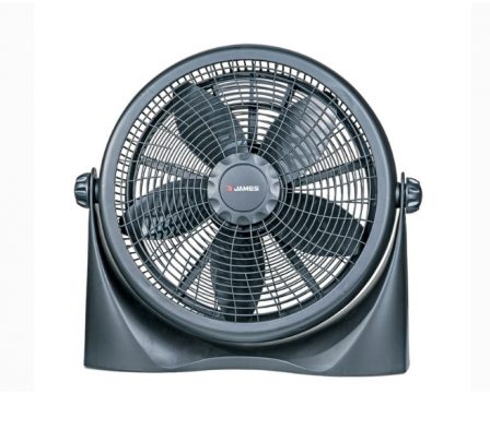 VENTILADOR JAMES PISO CIRCULAR TPJ16 3 V 40CM NEGRO