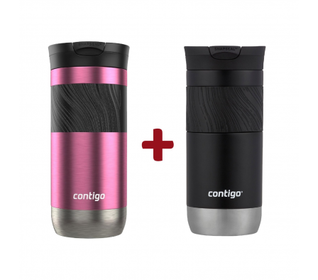 VASO TÉRMICO BYRON 2.0 AZALEA 473ML + LICORICE 473ML