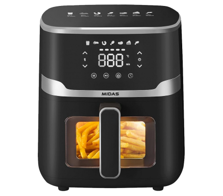 FREIDORA AIR FRYER MIDAS KAMBA 5,5 LTS NG